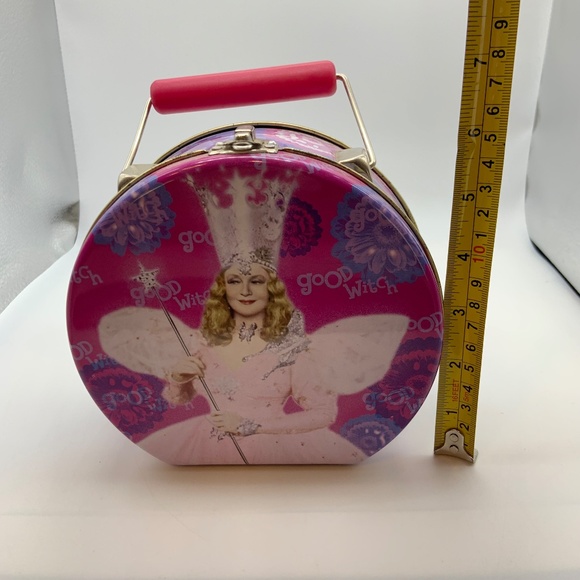 VTG Wizard of Oz Glinda Good Witch Wicked Bad Witch Tin Collectible Lunch Box - Picture 14 of 16